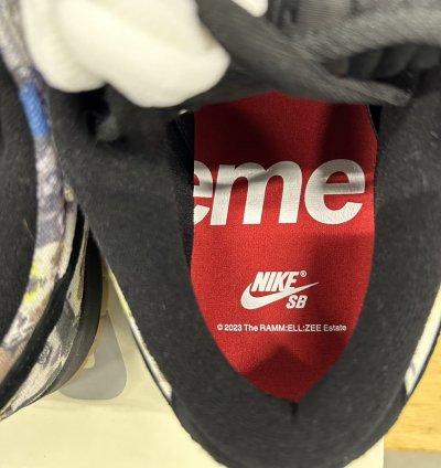 Nike Sb Dunk Low Supreme Rammellzee Size 11 New