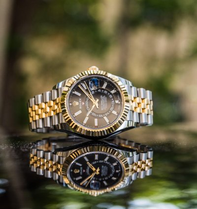 Rolex Sky-dweller Unworn 2022 Sky-dweller 326933 Black Dial On Jubilee