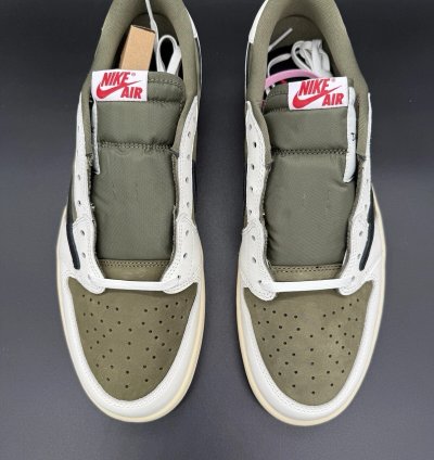 Jordan 1 Retro Low Og Sp Travis Scott Medium Olive