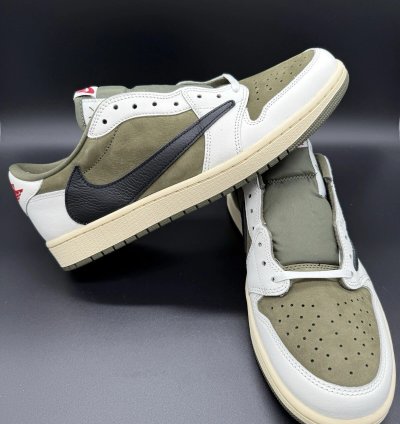 Jordan 1 Retro Low Og Sp Travis Scott Medium Olive