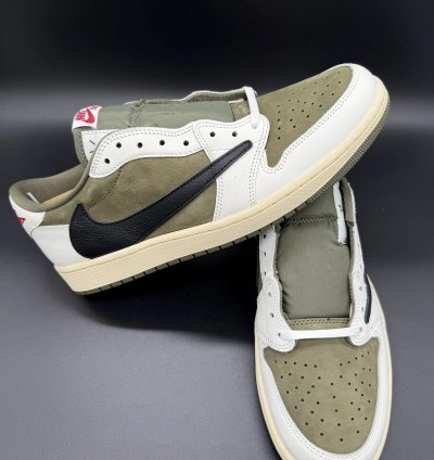Jordan 1 Retro Low Og Sp Travis Scott Medium Olive