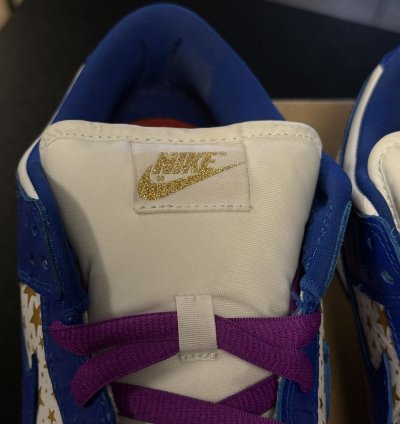 Nike Sb Dunk Low Supreme Stars Hyper Royal Blue Size 12