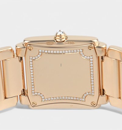 Patek Philippe Twenty 4 Rose Gold Diamonds Quartz 26 3x22mm Box 4910 50r-001