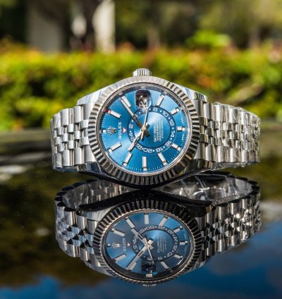 Rolex Sky-dweller Unworn 2022 Sky-dweller 326934 Blue Dial On Jubilee