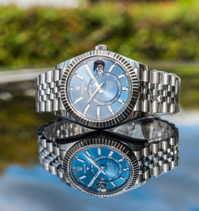 Rolex Sky-dweller Unworn 2022 Sky-dweller 326934 Blue Dial On Jubilee