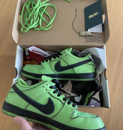 Nike Sb Dunk Low The Powerpuff Girls