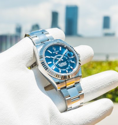 Rolex Sky-dweller Unworn 2022 Sky-dweller 326934 Blue Dial On Oyster