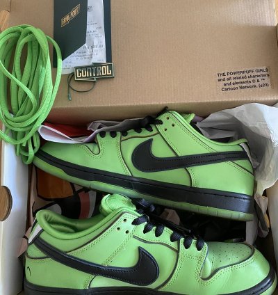 Nike Sb Dunk Low The Powerpuff Girls