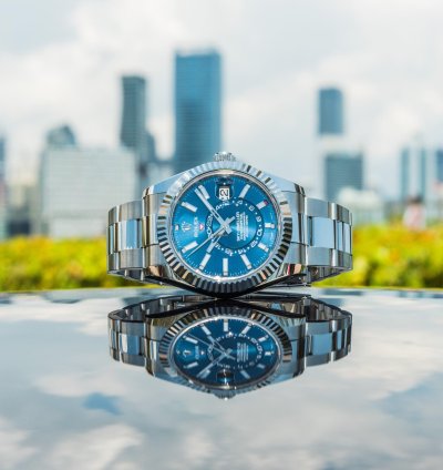 Rolex Sky-dweller Unworn 2022 Sky-dweller 326934 Blue Dial On Oyster