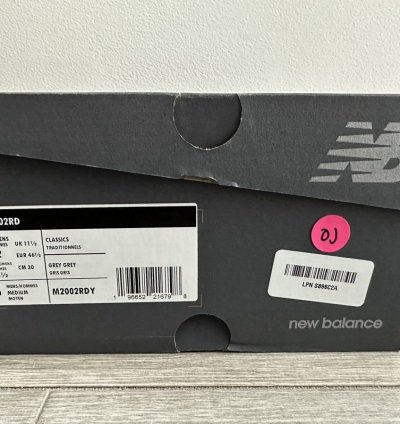 New Balance 2002r Protection Pack Lunar New Year Grey Sz 12