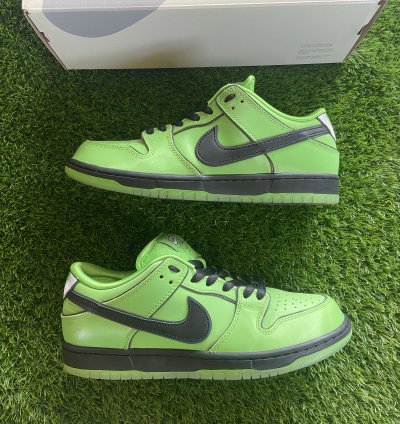 Nike Sb Dunk Low The Powerpuff Girls Buttercup