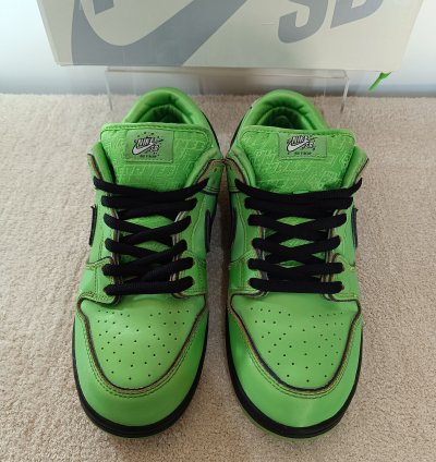 Nike Sb Dunk Low The Powerpuff Girls Buttercup