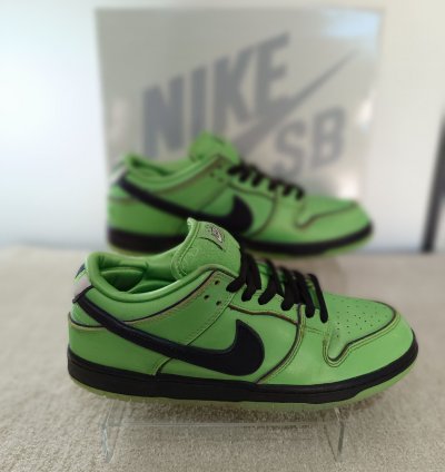 Nike Sb Dunk Low The Powerpuff Girls Buttercup