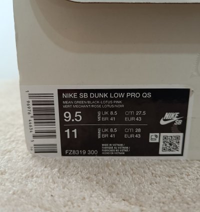 Nike Sb Dunk Low The Powerpuff Girls Buttercup