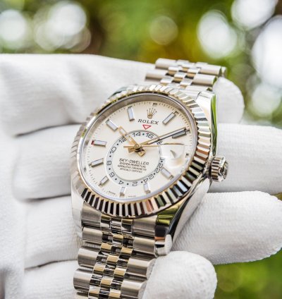 Rolex Sky-dweller Unworn 2022 Sky-dweller 326934 White Dial On Jubilee