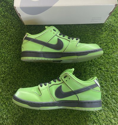 Nike Sb Dunk Low The Powerpuff Girls Buttercup