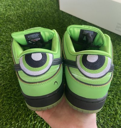 Nike Sb Dunk Low The Powerpuff Girls Buttercup