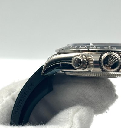 Rolex Daytona Unworn Cosmograph Daytona 40mm Black Dial White Gold Oysterflex 126519ln Box Papers 2025