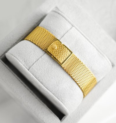 Patek Philippe Vintage Baguette Diamond Onyx 18k Yellow Gold 33mm Manual Winding