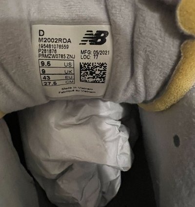New Balance 2002r Protection Pack Rain Cloud