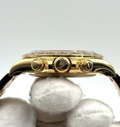 Rolex Daytona Unworn Cosmograph Daytona 40mm Black Dial Yellow Gold Bracelet 126508 Box Papers 2024
