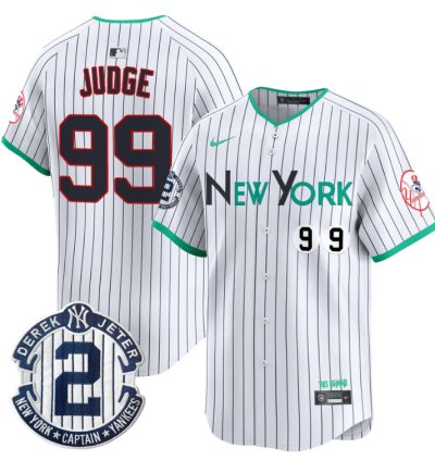 Aaron Judge Jersey 99 New York Yankees City Connect Vapor Premier Limited Stitched Pinstripe