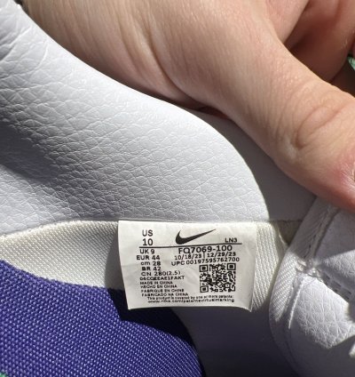 Nike Air Force 1 Low Cpfm White Size 10 2024