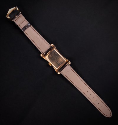 Patek Philippe Vintage Golden Banana Marilyn Monroe 18k Rose Gold Vintage Full Set Box Papers