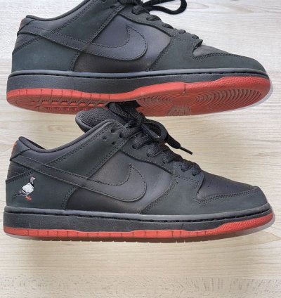 Nike Sb Dunk Low Trd Qs Pigeon Black-sienna Size Mens Us7