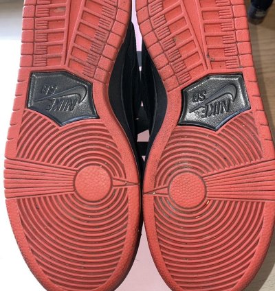 Nike Sb Dunk Low Trd Qs Pigeon Black-sienna Size Mens Us7
