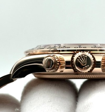 Rolex Daytona Unworn Cosmograph Daytona 40mm Black Diamond Dial Rose Gold 126505 Box Papers 2024