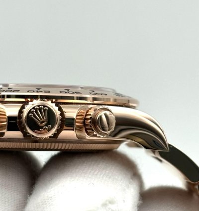 Rolex Daytona Unworn Cosmograph Daytona 40mm Black Diamond Dial Rose Gold 126505 Box Papers 2024