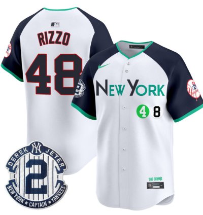 Anthony Rizzo Jersey 48 New York Yankees City Connect Vapor Premier Limited Stitched Alternate