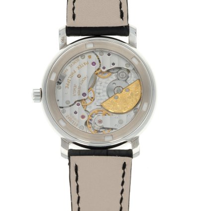 Patek Philippe White Gold Flower Handcraft Ref 5075