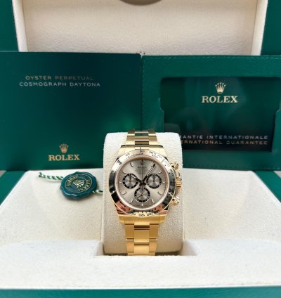Rolex Daytona Unworn Cosmograph Daytona 40mm Champagne Dial Yellow Gold 126508 Box Papers 2024