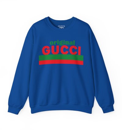 Gucci Blue Sweatshirt - Size Usa