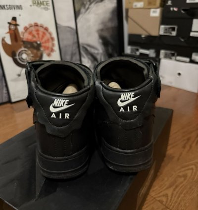 Nike Air Force 1 Mid Comme Des Garcons Black