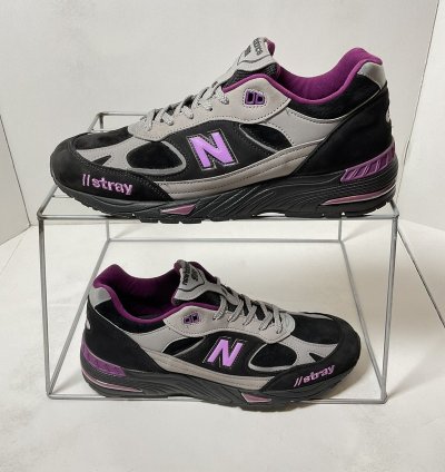 New Balance 2021 Stray Rats 991 Black Us12 No Box