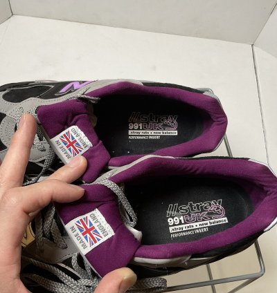 New Balance 2021 Stray Rats 991 Black Us12 No Box