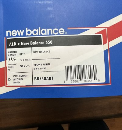 New Balance 550 Aime Leon Dore Brown