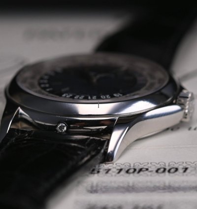 Patek Philippe World Time 5110p-001 Mit Box Papieren Aus Dem Jahr 2002