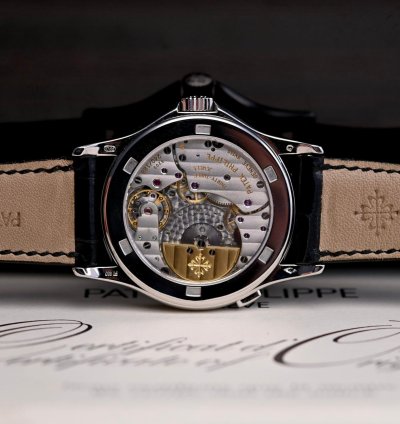 Patek Philippe World Time 5110p-001 Mit Box Papieren Aus Dem Jahr 2002