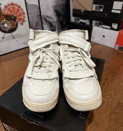Nike Air Force 1 Mid Comme Des Garcons White
