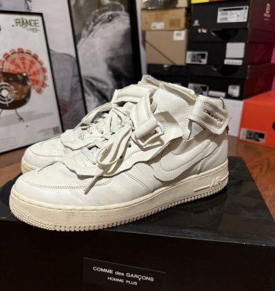 Nike Air Force 1 Mid Comme Des Garcons White