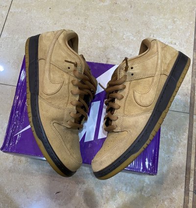 Nike Sb Dunk Low Wheat Mocha Size 11