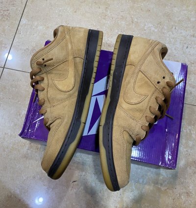 Nike Sb Dunk Low Wheat Mocha Size 11
