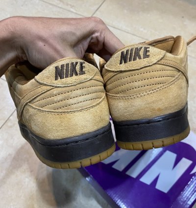 Nike Sb Dunk Low Wheat Mocha Size 11