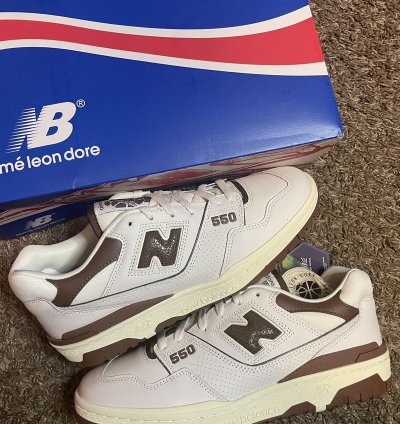 New Balance 550 Aime Leon Dore Brown Size 10
