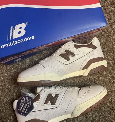 New Balance 550 Aime Leon Dore Brown Size 10