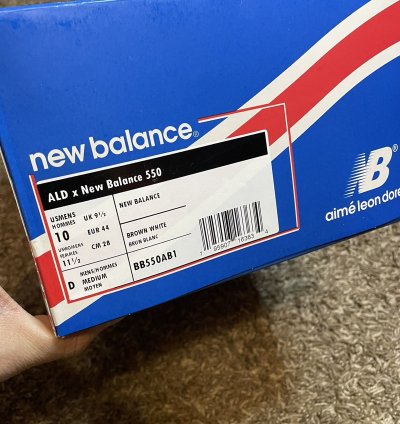 New Balance 550 Aime Leon Dore Brown Size 10
